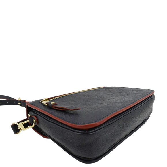 Louis Vuitton Metis Pochette Empreinte Leather Crossbody Bag Navy Blue - Picture 9 of 15
